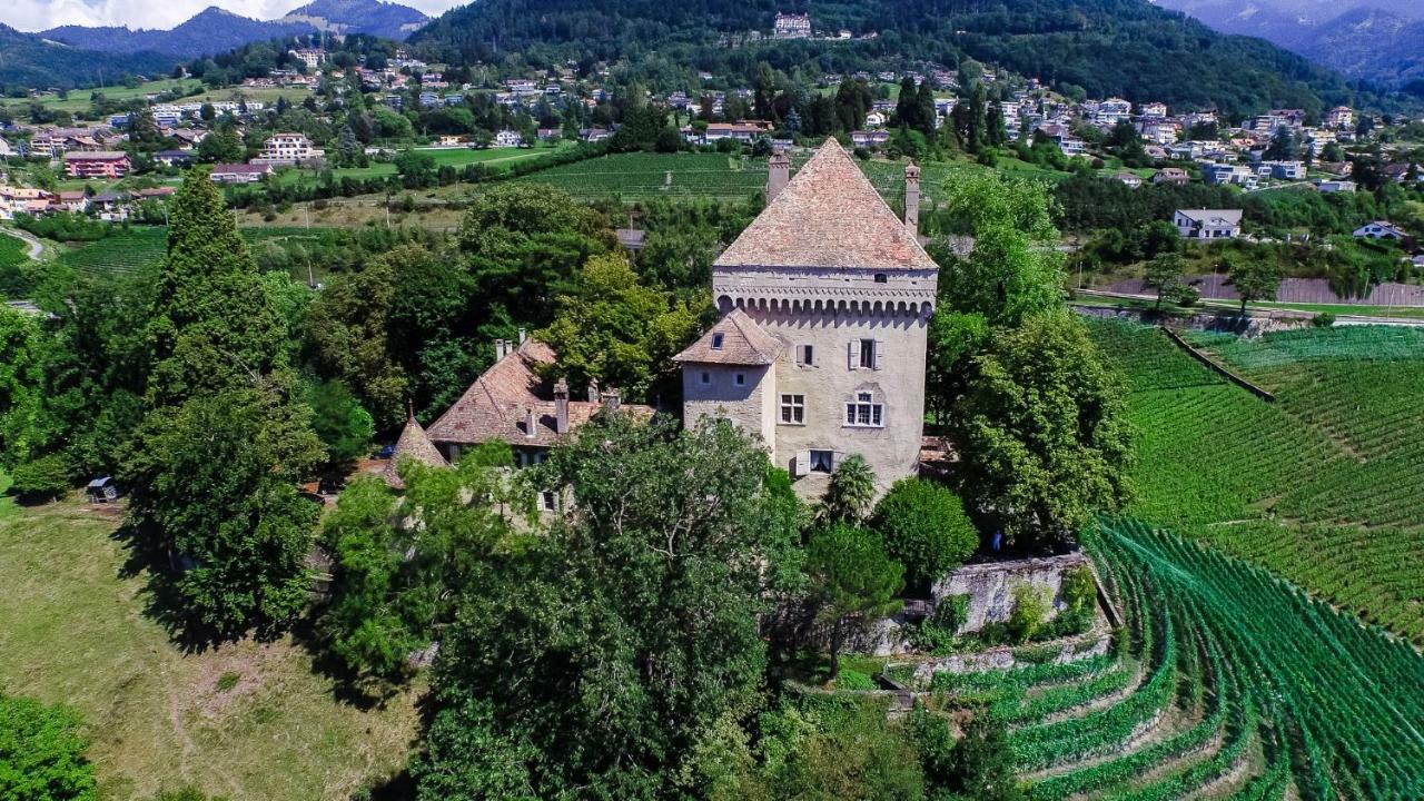 Chateau Du Chatelard Μοντρέ Εξωτερικό φωτογραφία
