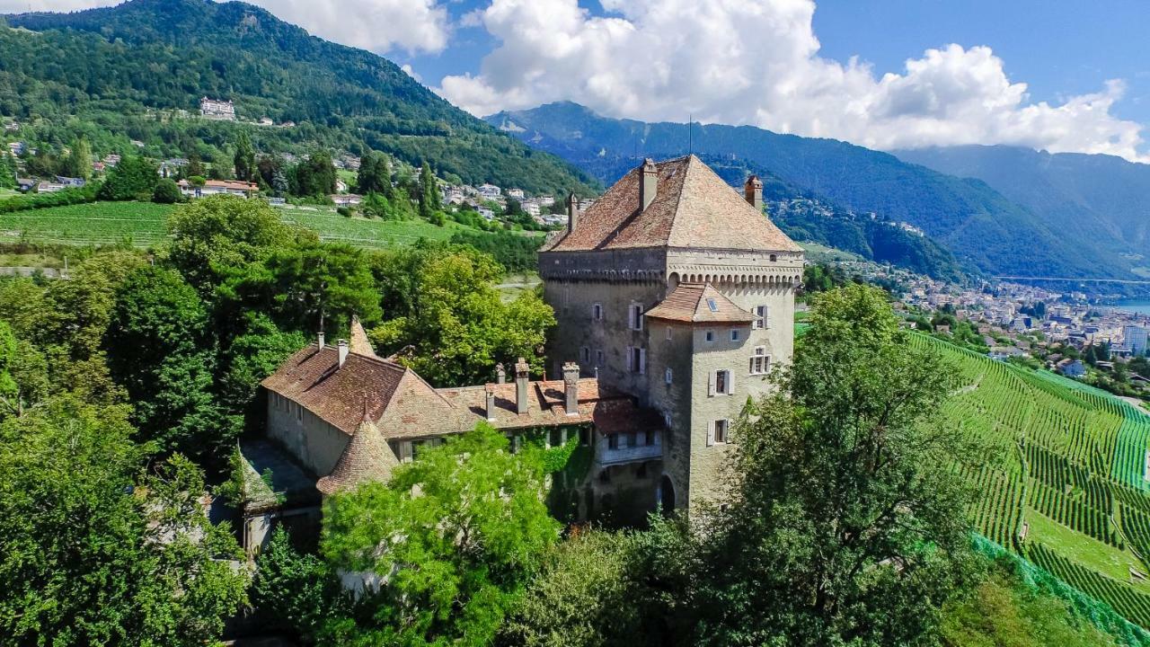 Chateau Du Chatelard Μοντρέ Εξωτερικό φωτογραφία